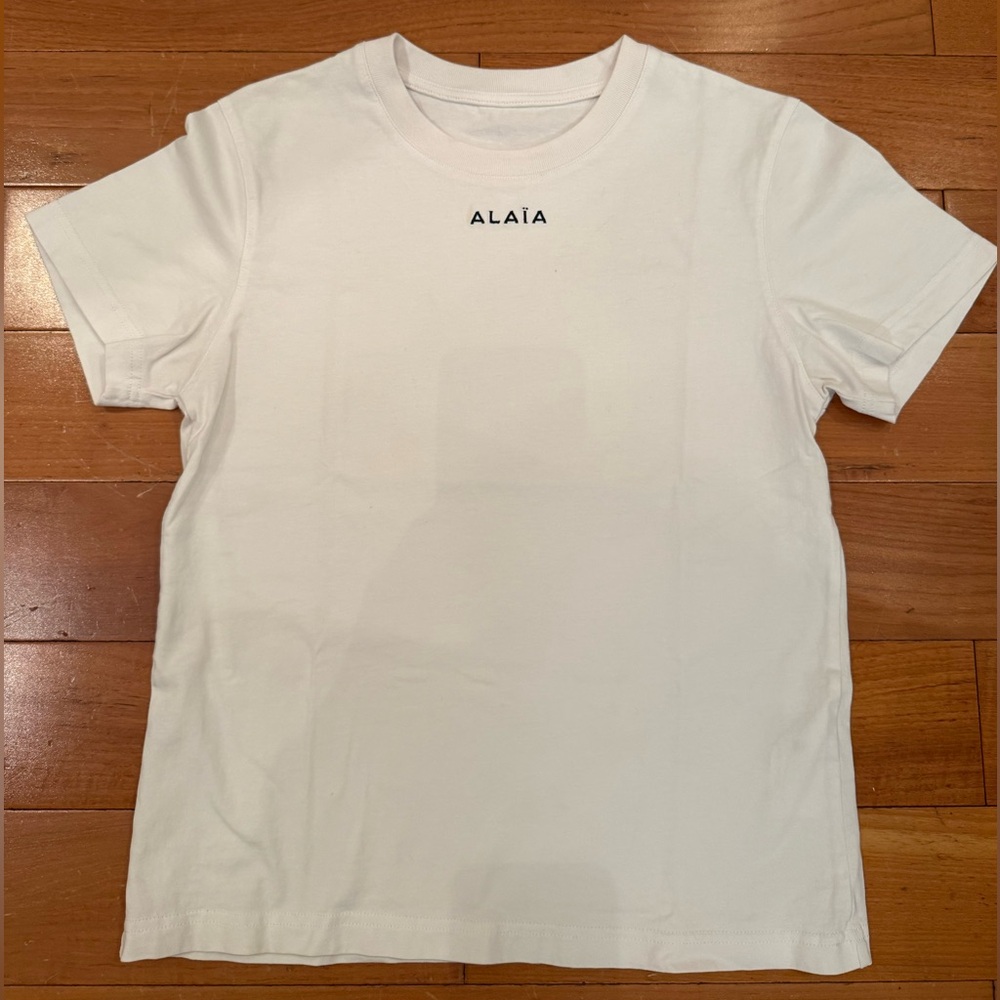 Alaia sample White Tee 36